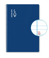 Bloc Espiral A4 Liso 50H 90g | Escolofi | Cartón | Formato A4 | Pack 5 Unidades